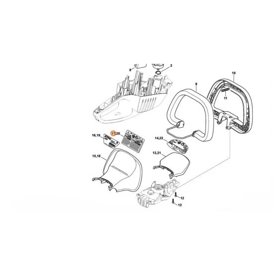 STIHL  Tabliczka ostrzegawcza 4851 967 4000